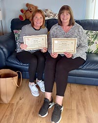 Mandy & Fiona
Reiki One